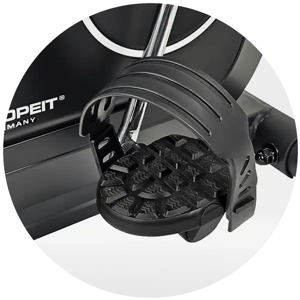 Heimtrainer Active: Sicherer Halt